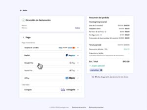 Provide Billing and Payment Details