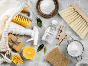 Eco-friendly cleaners keep your home safe without harmful chemicals.