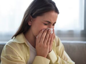 Invisible threats: Dust mites thrive in uncleaned fabrics and carpets.