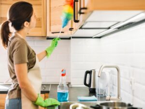 A sparkling kitchen can make all the difference when handing over the keys.